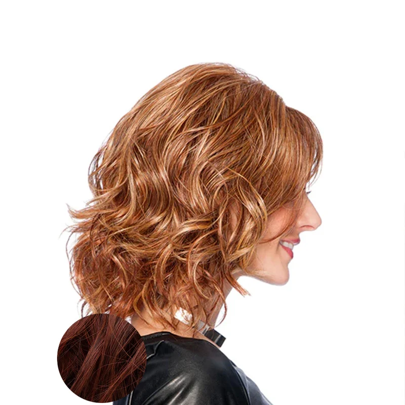 Hairdo On The Edge Perruque Paprika Cuivre Marron