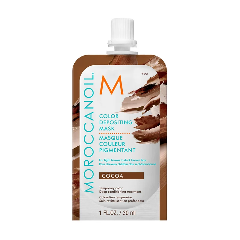 Moroccanoil Color Deposit Mask Cocoa 30ml - Masque Coloré Cacao