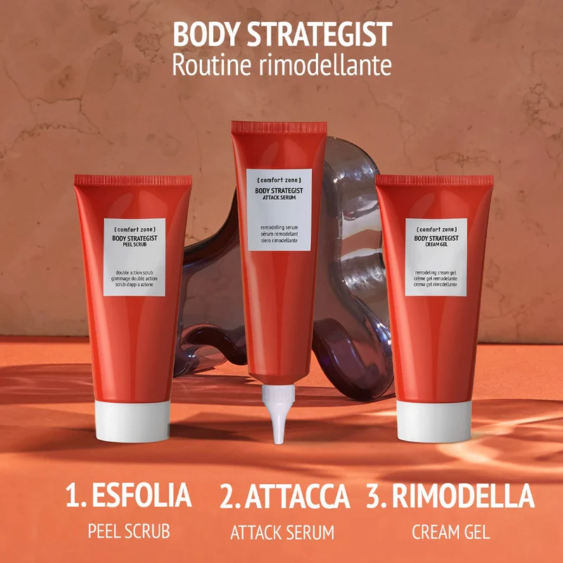 Comfort Zone Body Strategist Peel Scrub 200ml - gommage double action