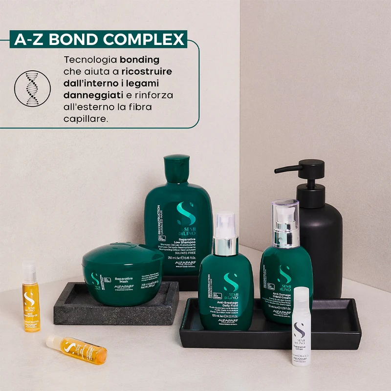 Alfaparf Milano Semi di Lino Reconstruction Reparative SOS Emergency Oil 6x13ml - traitement de restructuration