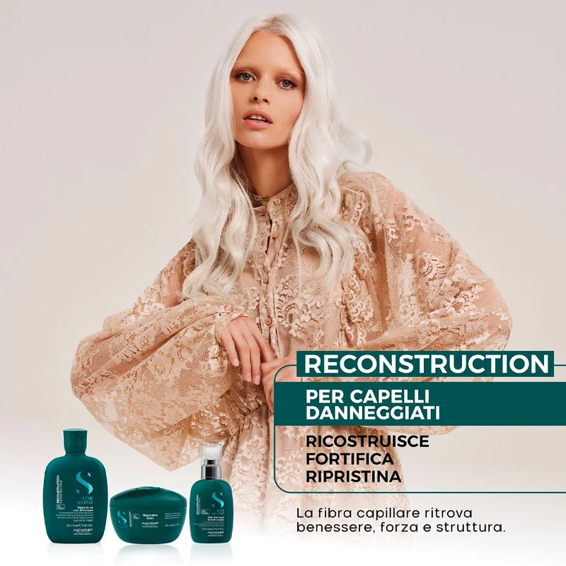 Alfaparf Milano Semi di Lino Reconstruction Reparative SOS Emergency Oil 6x13ml - traitement de restructuration