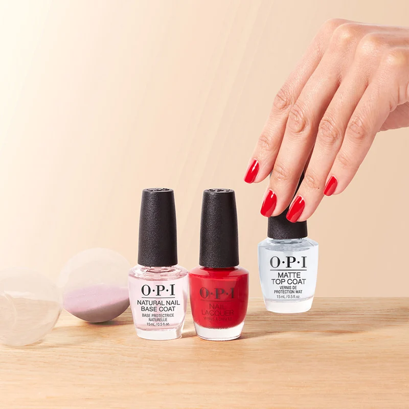 OPI Nail Lacquer Infinite Shine NTT35 Matte Top Coat 15ml - top coat protecteur mat