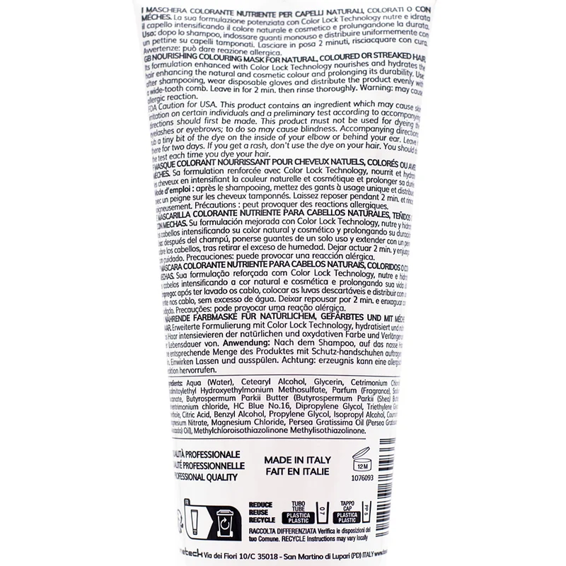 Fanola Color Mask Ocean Blue 200ml - coloration semi-permanente