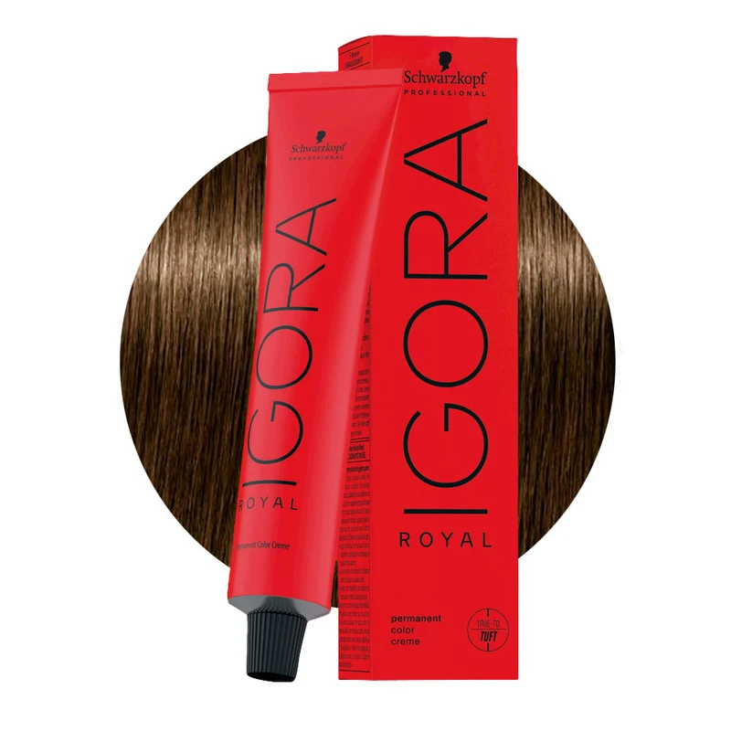 Schwarzkopf Igora Royal 5-4 Marron Clair Beige 60ml - coloration permanente