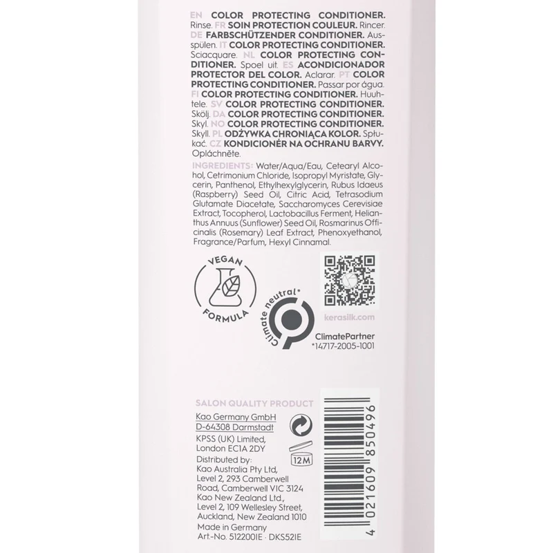Kerasilk Essentials Color Protecting Conditioner 200ml - après-shampooing protecteur de couleur