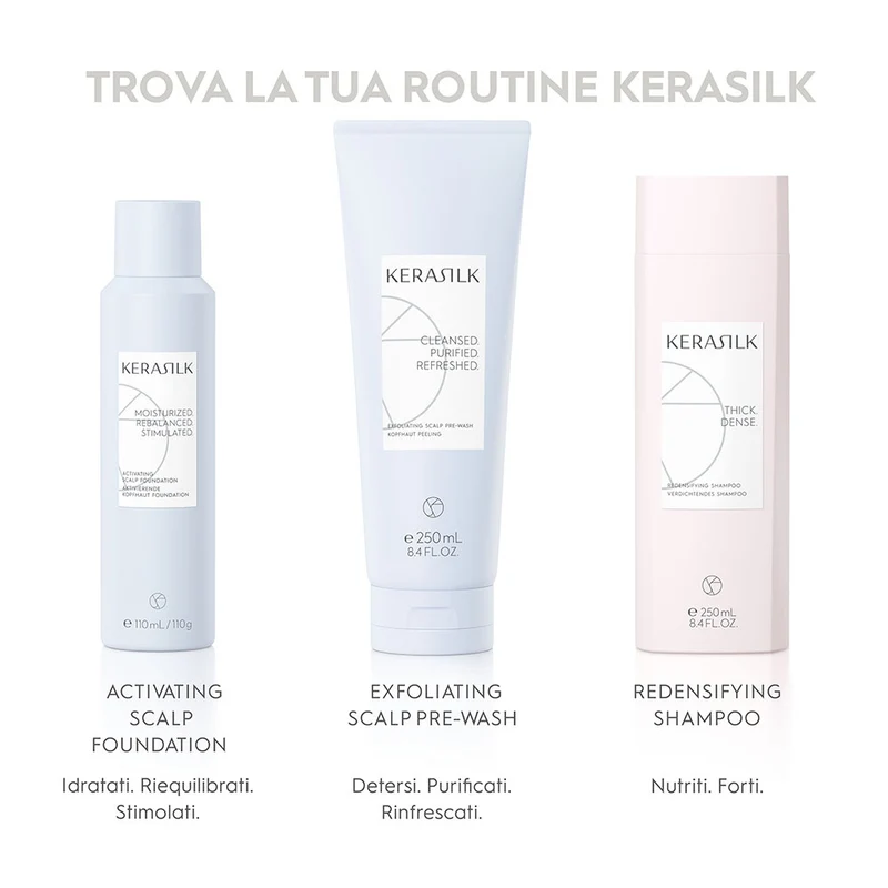 Kerasilk Essentials Redensifying Shampoo 250ml - shampooing densifiant