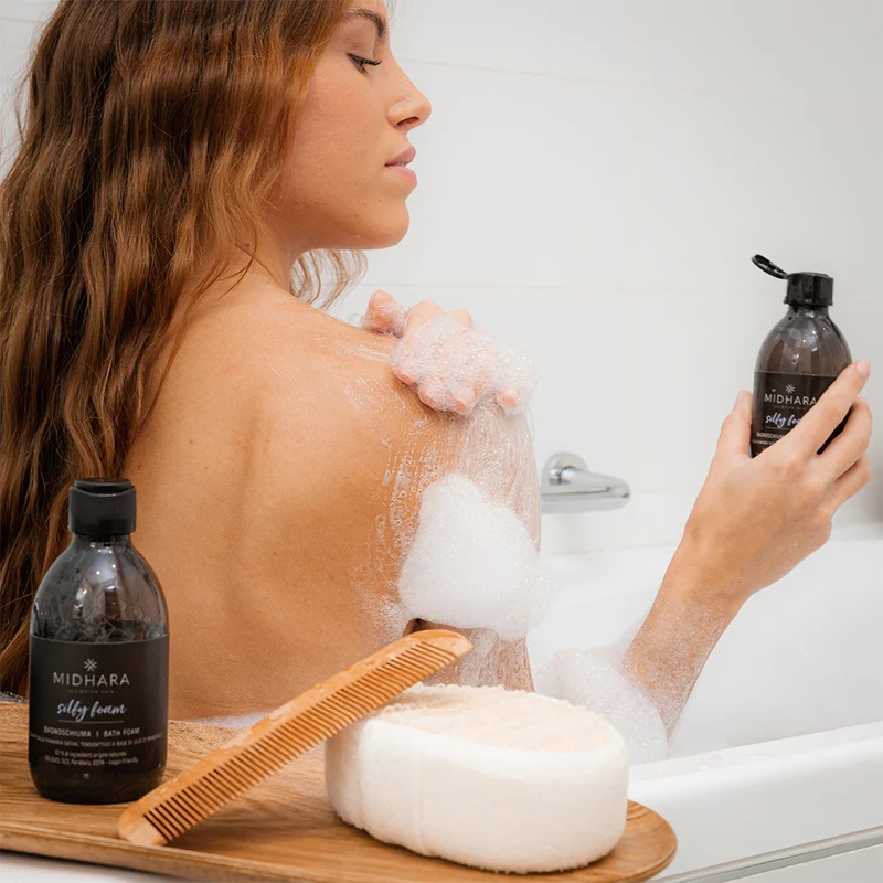 Midhara Body & Soul Silky Foam 300ml - mousse de bain douce