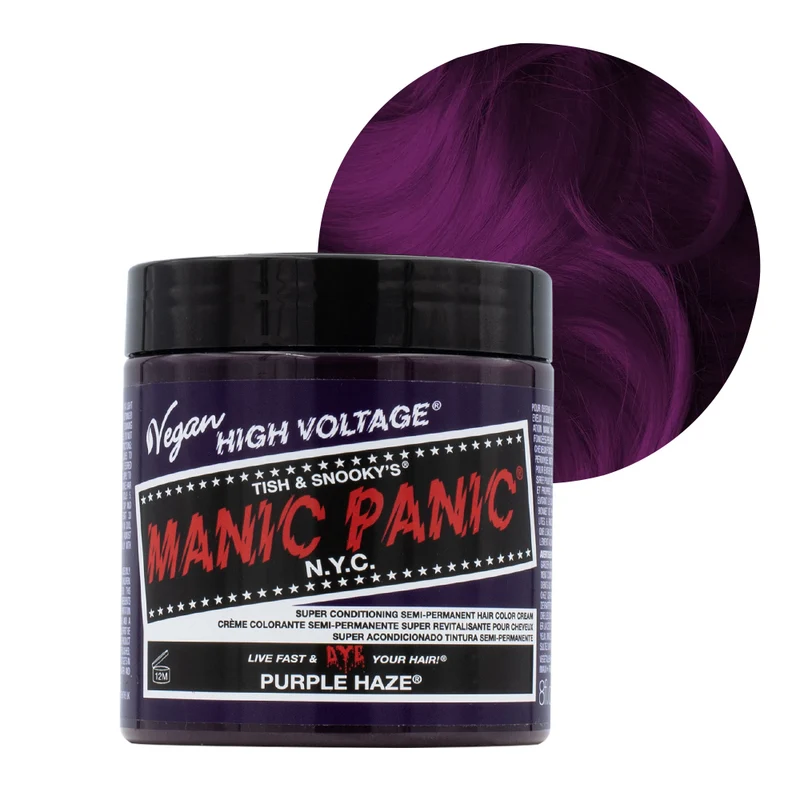 Manic Panic Classic High Voltage Purple Haze 237ml - crème colorante semi-permanente