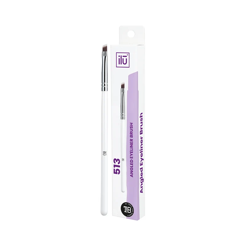 Ilū Make Up Angled Eyeliner Brush 513 - pinceau angulaire pour eye-liner