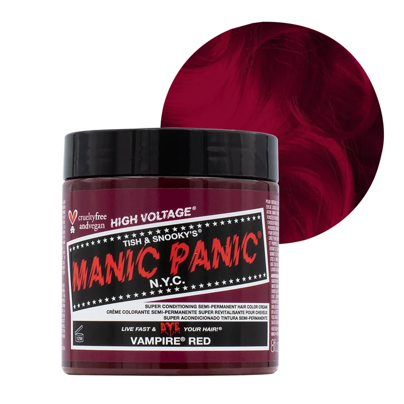 Manic Panic Classic Hig Voltage Vampire Red 237ml - crème colorante semi-permanente