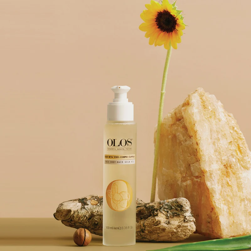 Olos Mondo Nutriente Olio di Seta Viso Corpo Capelli 100ml