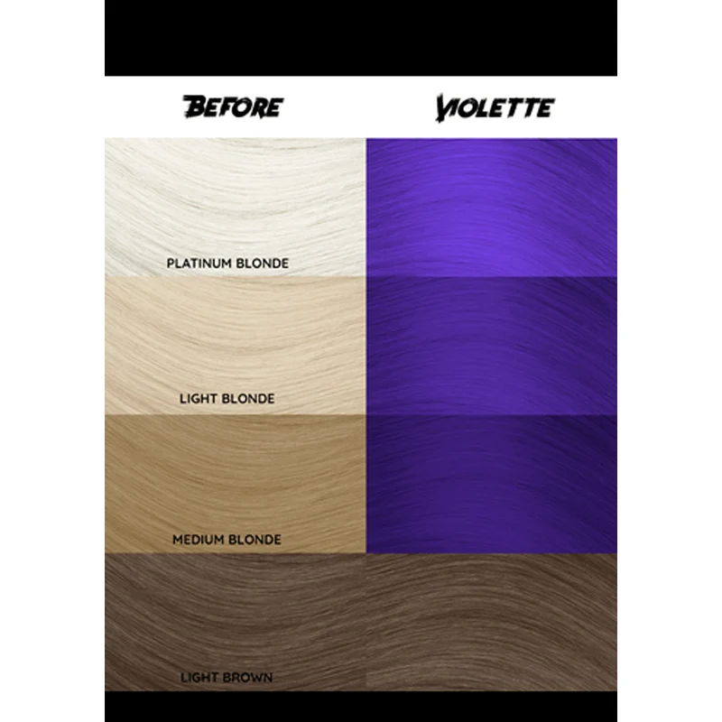 Crazy Color Violette no 43, 100ml - Crème Colorante Violet