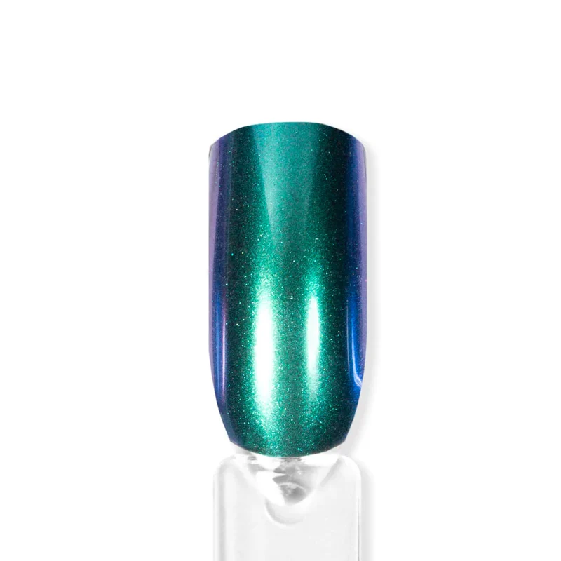 My Nail Pro Chrome Powders Chameleon Turquoise Beetle 1gr - poudre à ongles