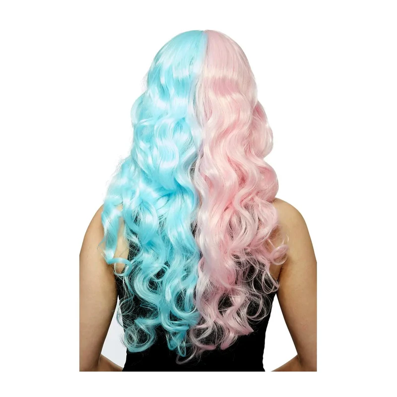 Manic Panic Cotton Candy Angel Siren Wig - perruque bleu clair-rose pastel