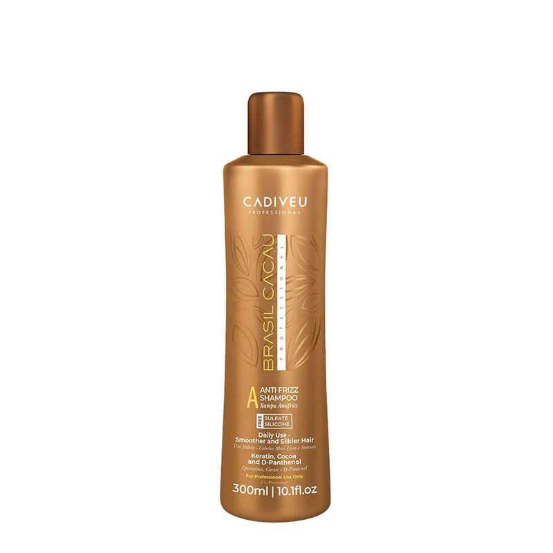 Cadiveu Brasil Cacau Anti Frizz Shampoo 300ml - shampooing d'entretien post kératine