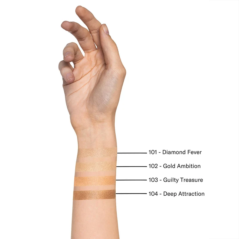 Mesauda Beauty Lust For Shine Gold Ambition 5.5gr - illuminant hybride gel poudre