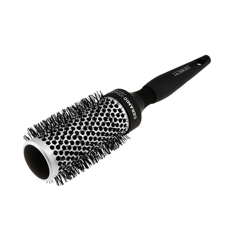 Lussoni Haircare Brush C&S Round Silver Styling 43mm - brosse ronde