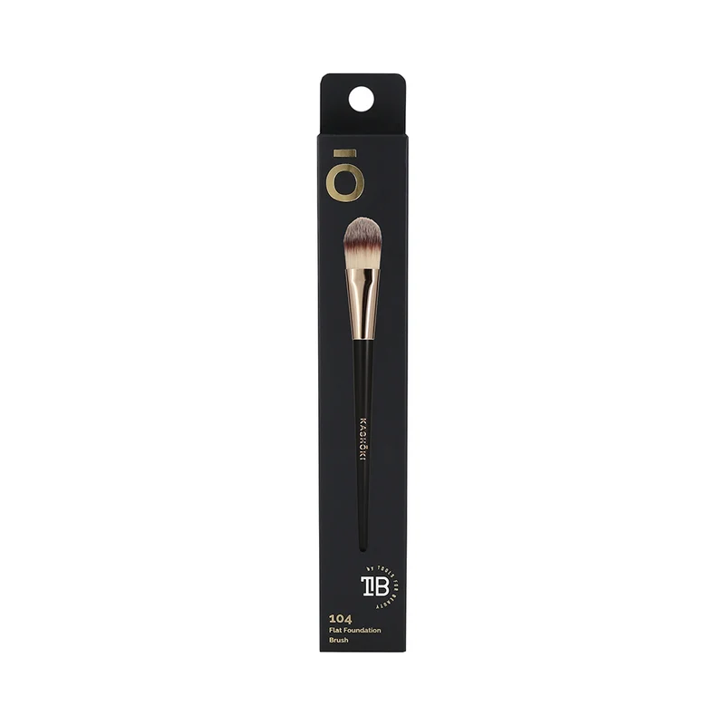 Kashōki MakeUp Flat Foundation Brush 104 - pinceau pour fond de teint