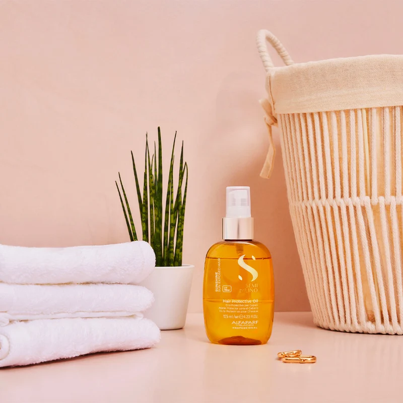 Alfaparf Milano Semi di Lino Sunshine Hair Protective Oil 125ml - huile spray solaire biphasique
