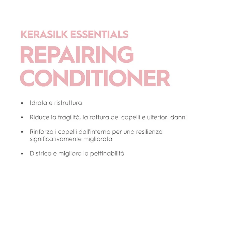 Kerasilk Essentials Repairing Conditioner 200ml - après-shampooing fortifiant