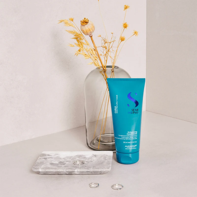 Alfaparf Milano Semi di Lino Curls Enhancing Conditioner 200ml - après-shampoing pour cheveux bouclés