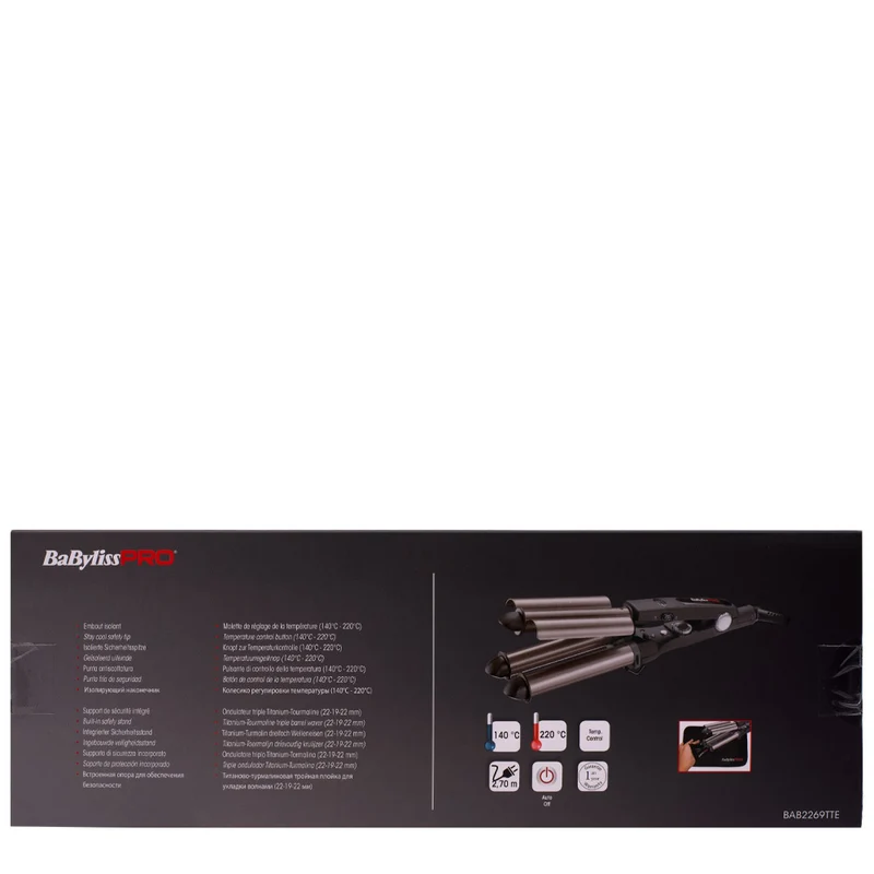 Babyliss Pro Ondulatore 3D BAB2269TTE - fer à onduler triple
