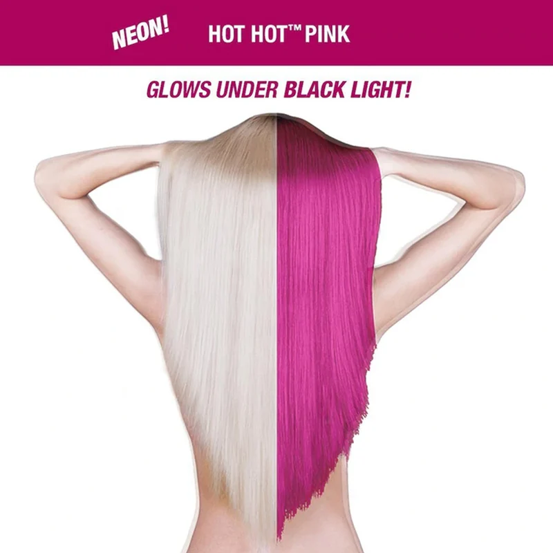 Manic Panic Amplified Cream Formula Hot Hot Pink 118ml - coloration semi-permanente longue tenue