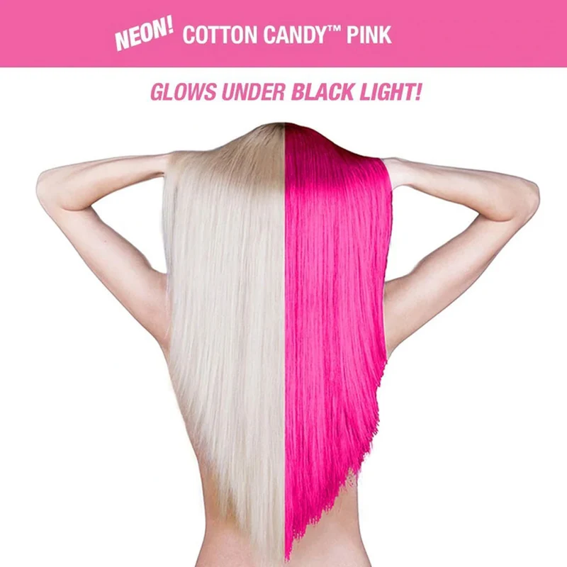 Manic Panic Amplified Cream Formula Cotton Candy Pink 118ml - coloration semi-permanente longue tenue