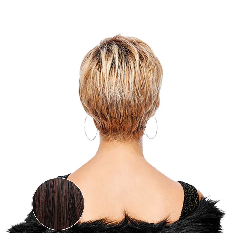 Hairdo Sweet Pixie Perruque marron cerise