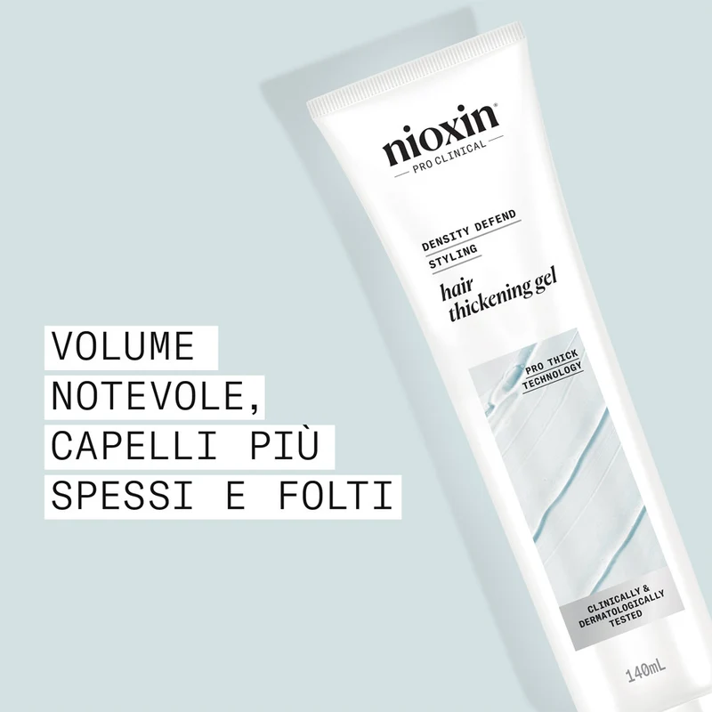 Nioxin Hair Thickening Gel 140ml - gel volumateur
