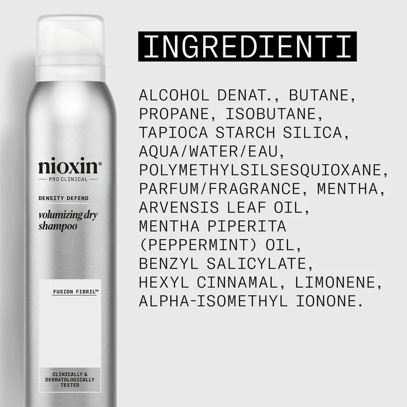Nioxin Volumising Dry Shampoo 180ml - shampoing sec volumateur