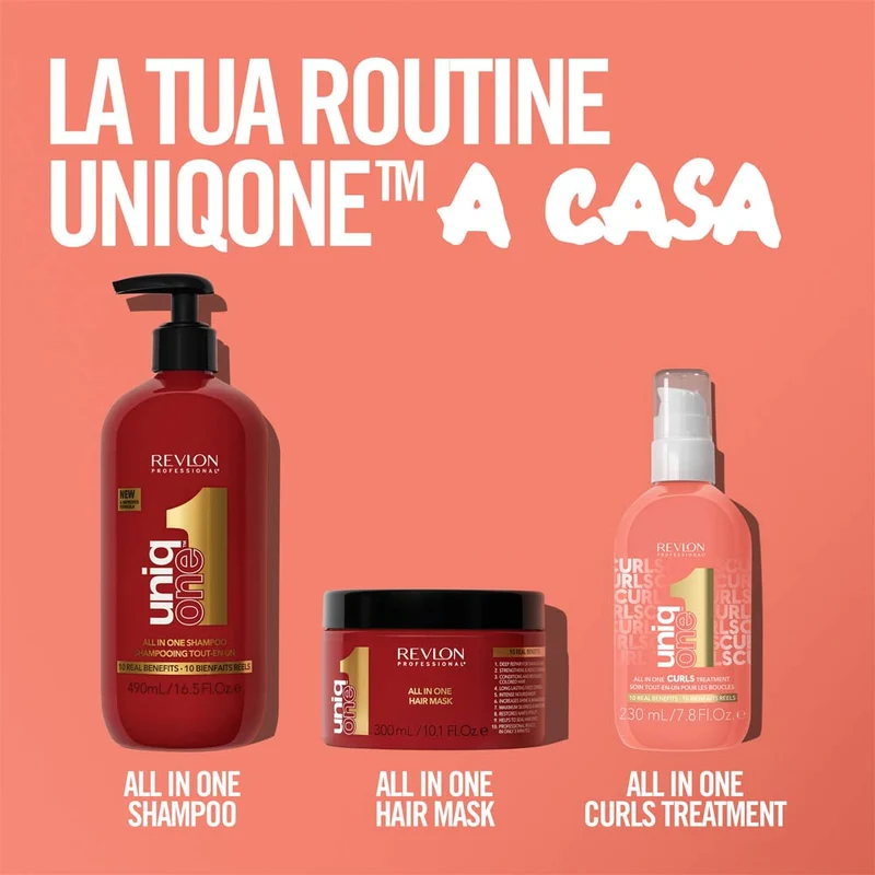 Revlon Uniq One All In One Curls Treatment 230ml - traitement cheveux bouclés et ondulés