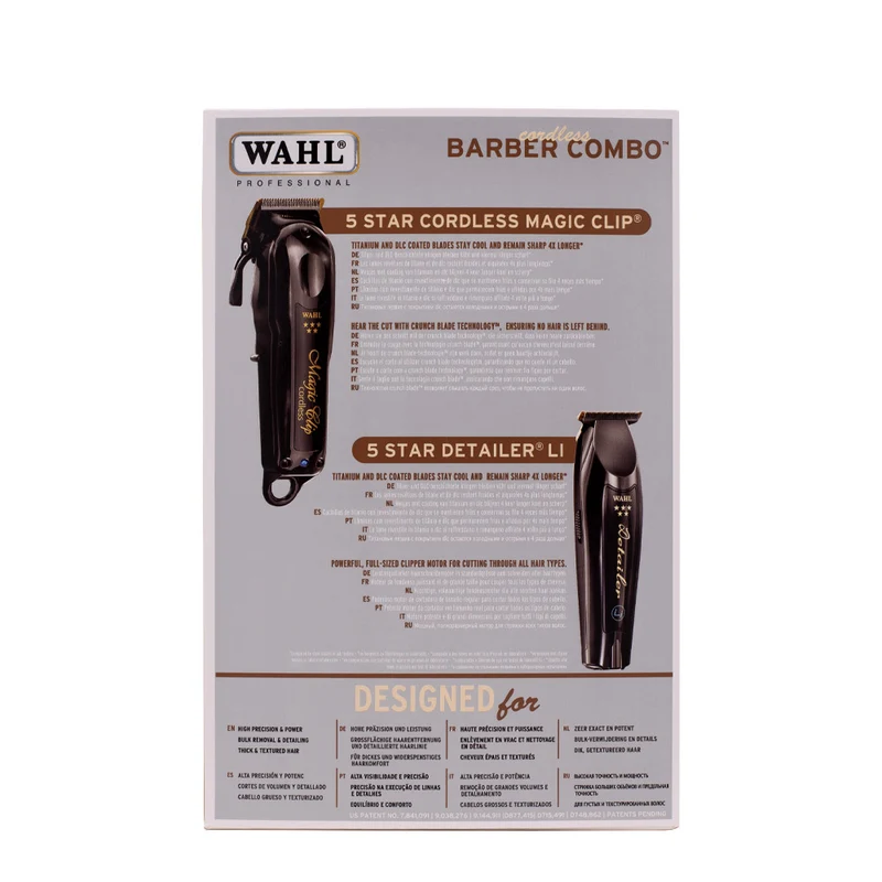 Wahl 5-Star Cordless Barber Combo Limited Edition - tondeuse à cheveux