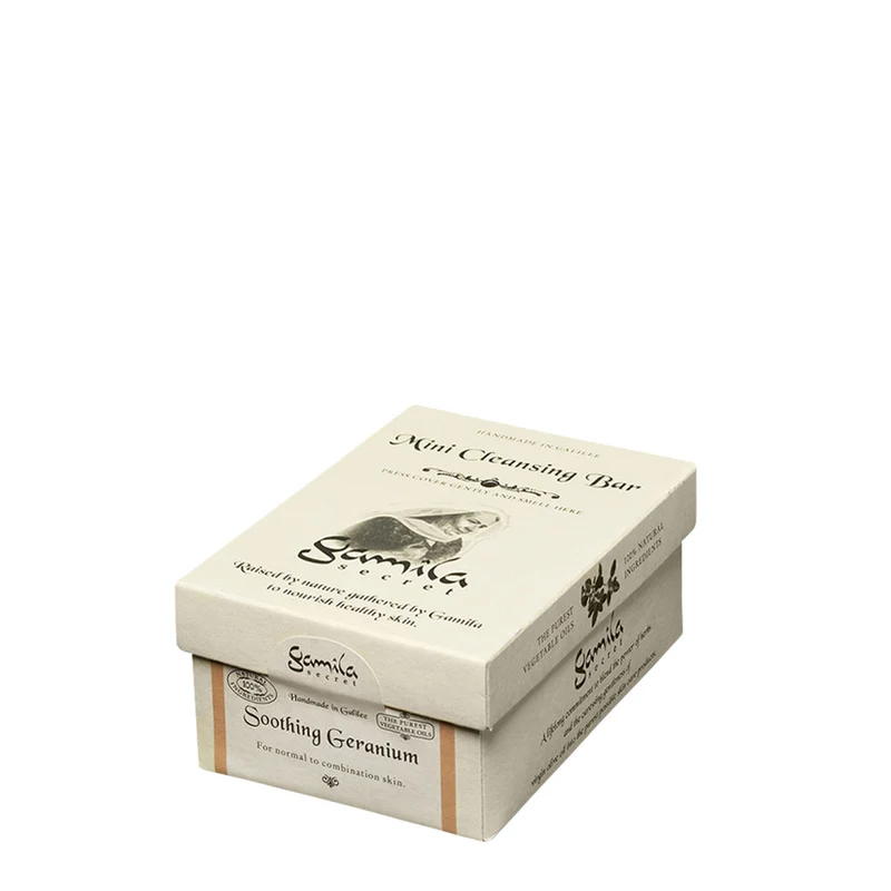 Gamila Secret Geranium Soap 30gr - savon visage peau mixte