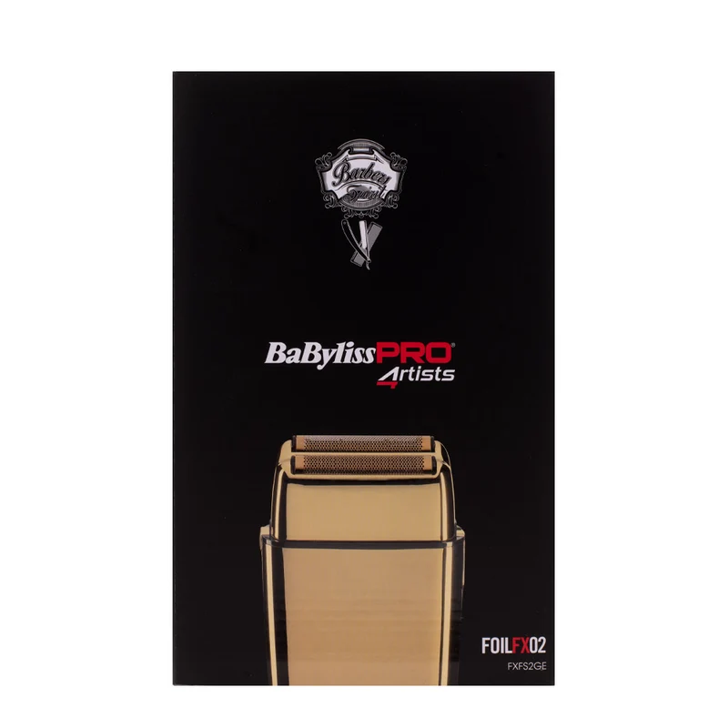 Babyliss Pro 4Artist Double Foil Metal Shaver Gold FOILFX02 - rasoir de finition des métaux
