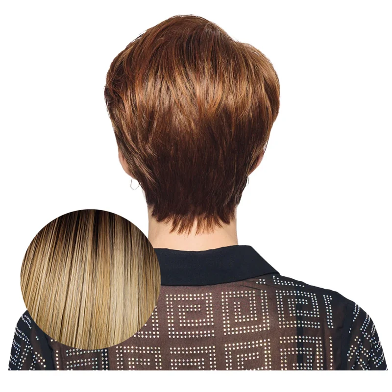 Hairdo Polished Pixie Perruque Blond Clair - perruque coupe courte
