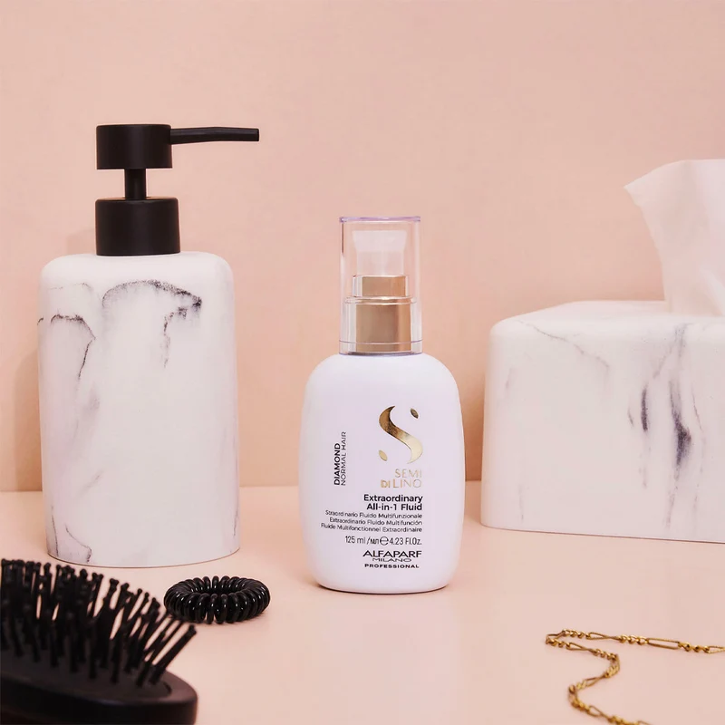 Alfaparf Milano Semi Di Lino Diamond Extraordinary All-In-1 Fluid 125ml - fluide multifonctionnel sans rinçage
