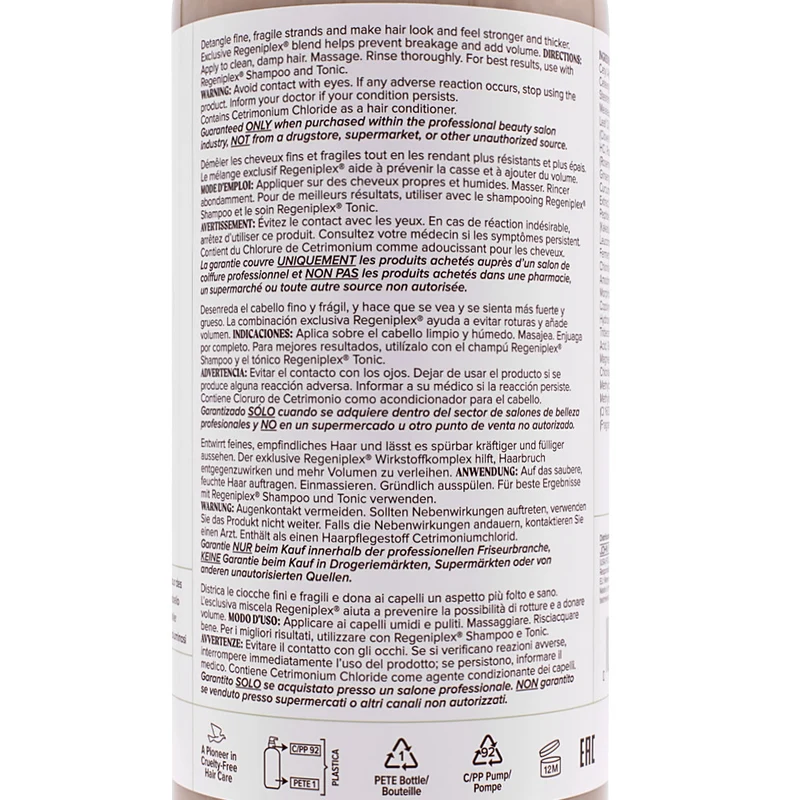 Paul Mitchell Tea Tree Scalp Care Regeniplex Conditioner 1000ml - après-shampoing hydratant cheveux fins