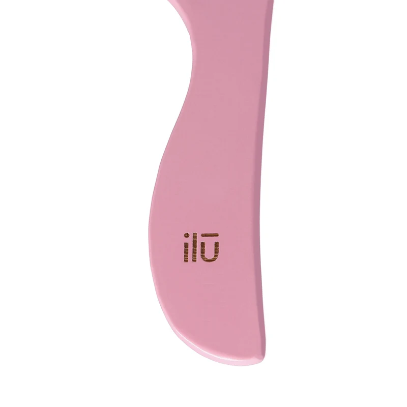 Ilū Bamboom Hair Comb Pink Flamingo - peigne à dents larges
