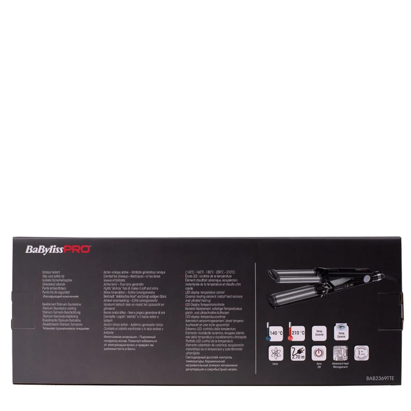 Babyliss Pro Ondulatore Hi-Def Waver BAB2369TTE - Pince à onduler haute définition