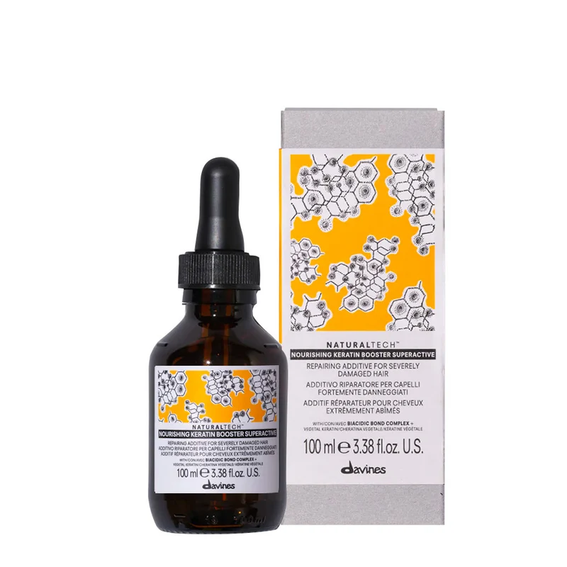 Davines Naturlaltech Nourishing Keratin Booster Superactive 100ml - additif réparateur