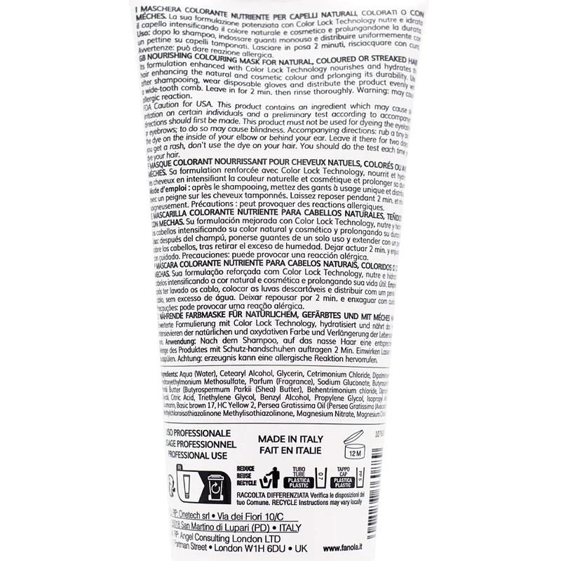 Fanola Color Mask Golden Aura 200ml - coloration semi-permanente