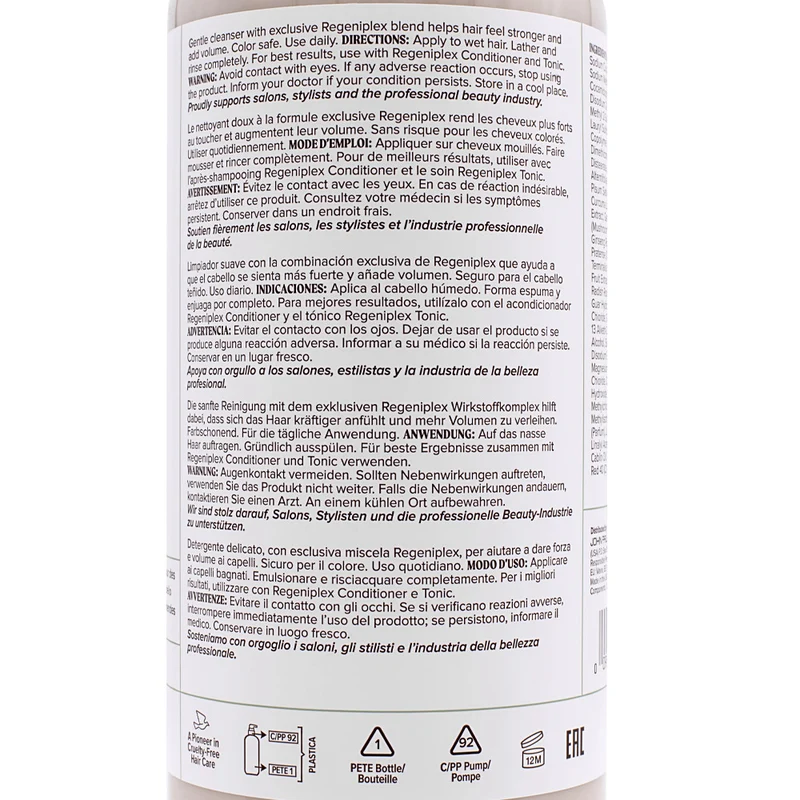 Paul Mitchell Tea Tree Scalp Care Regeniplex Shampoo 1000ml - shampooing volumateur