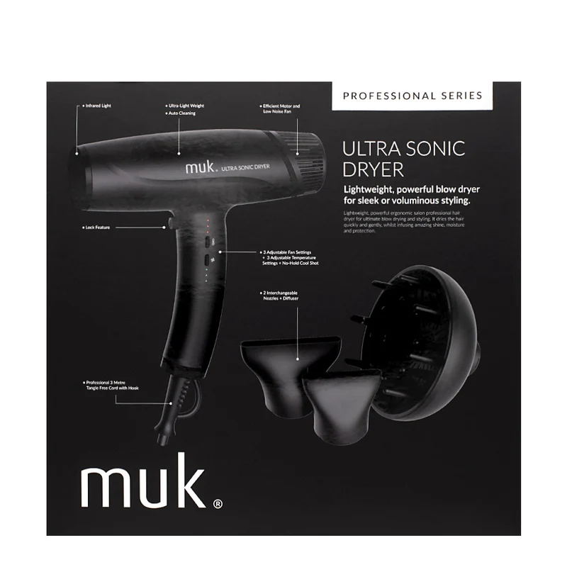Muk Ultra Sonic Dryer Pro - sèche-cheveux