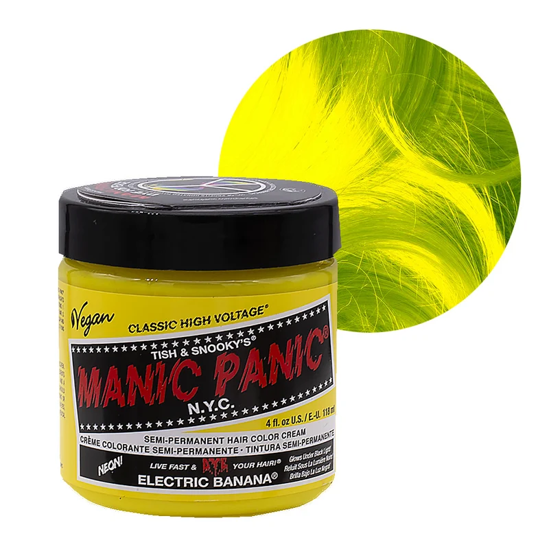 Manic Panic Classic High Voltage Electric Banana 118ml - crème colorante semi-permanente