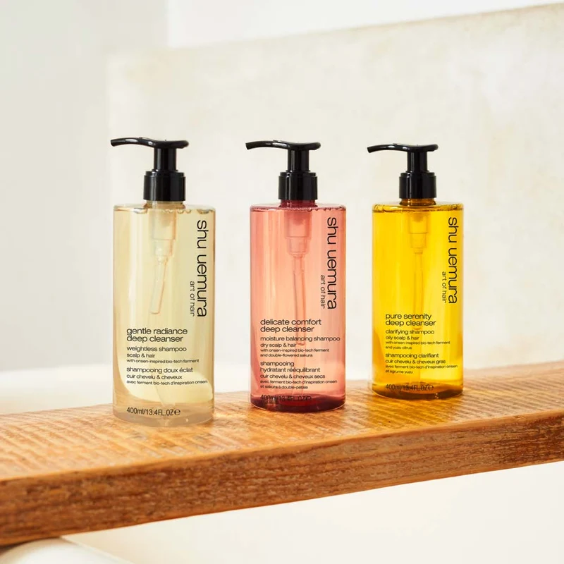 Shu Uemura Deep Cleansers Gentle Radiance Shampoo 400ml - shampooing pour tous les types de cheveux