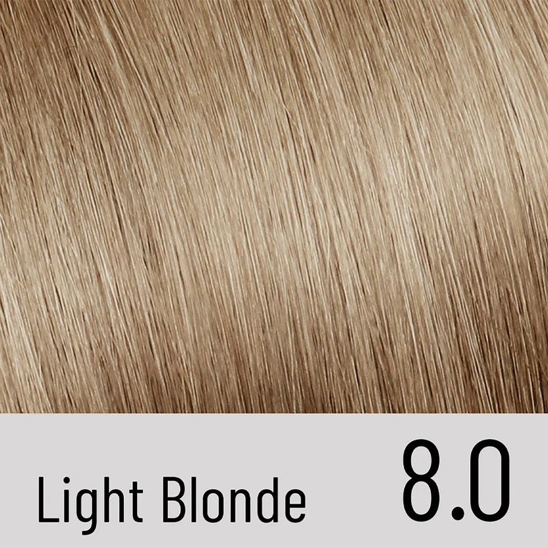 Alfaparf Milano Il Salone Plex Rebuilder Color Kit 8.0 Blond Clair- coloration permanente en crème