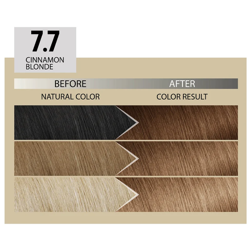 Alfaparf Milano Il Salone Plex Rebuilder Color Kit 7.7 Blonde Cannelle - coloration permanente en crème