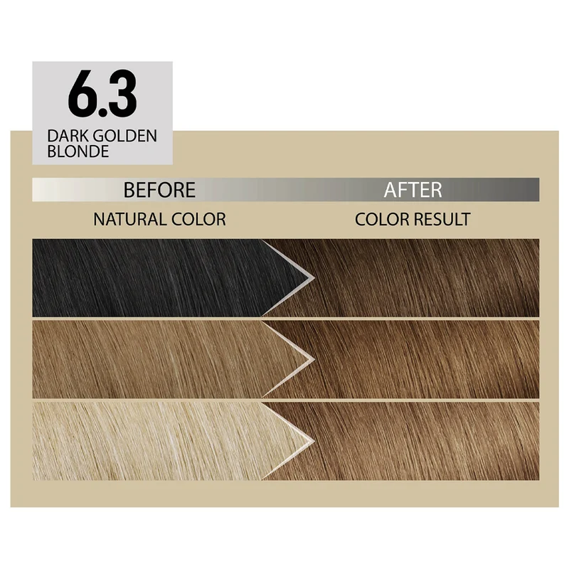 Alfaparf Milano Il Salone Plex Rebuilder Color Kit 6.3 Blond Foncé Doré- coloration permanente en crème