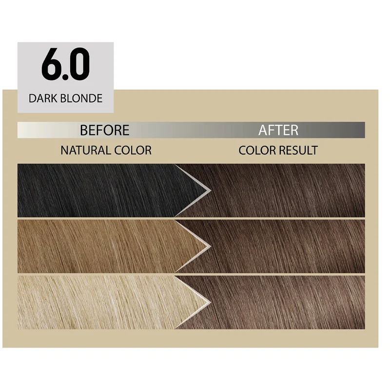 Alfaparf Milano Il Salone Plex Rebuilder Color Kit 6.0 Blond Foncé - coloration permanente en crème